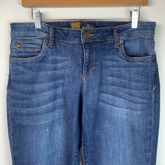 Kut from the Kloth soft cotton, touch of stretch skinny straight ankle jeans EUC - Picture 2 of 7
